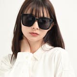 ビッグフレーム ウェリントンサングラス レディース | FashionBerry | 詳細画像5
