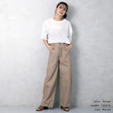 ウエストゴム入りカーブパンツ | FashionBerry | 詳細画像5