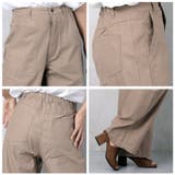 ウエストゴム入りカーブパンツ | FashionBerry | 詳細画像8