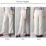 縄ベルト付きイージーパンツ | FashionBerry | 詳細画像6