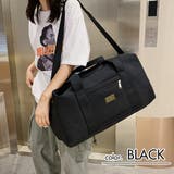 キャンバス ボストンバッグ 大容量 | FashionBerry | 詳細画像2 