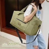 キャンバス ボストンバッグ 大容量 | FashionBerry | 詳細画像6 