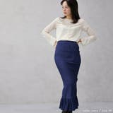 ポコポコストレッチマーメイドスカート | FashionBerry | 詳細画像13