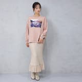 ポコポコストレッチマーメイドスカート | FashionBerry | 詳細画像5