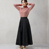 ナイロンギャザーロングスカート | FashionBerry | 詳細画像4 