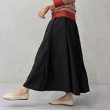 ナイロンギャザーロングスカート | FashionBerry | 詳細画像5 