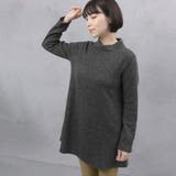 プチハイネック アクリル混チュニック | FashionBerry | 詳細画像6 