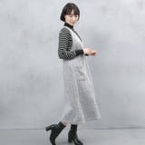 ゆるてろ素材 ポケット付きジャンパースカート | FashionBerry | 詳細画像14