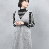 ゆるてろ素材 ポケット付きジャンパースカート | FashionBerry | 詳細画像16