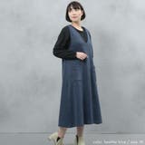 ゆるてろ素材 ポケット付きジャンパースカート | FashionBerry | 詳細画像17