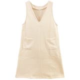 ゆるてろ素材 ポケット付きジャンパースカート | FashionBerry | 詳細画像32