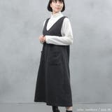 ゆるてろ素材 ポケット付きジャンパースカート | FashionBerry | 詳細画像4