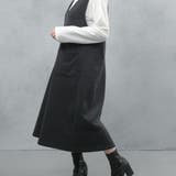 ゆるてろ素材 ポケット付きジャンパースカート | FashionBerry | 詳細画像6