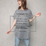 サイドタック ボーダーチュニック 大きいサイズ | FashionBerry | 詳細画像15