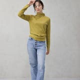 配色メローテレコタートルプルオーバー | FashionBerry | 詳細画像17 