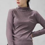 配色メローテレコタートルプルオーバー | FashionBerry | 詳細画像26 