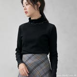 配色メローテレコタートルプルオーバー | FashionBerry | 詳細画像4 