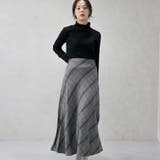 配色メローテレコタートルプルオーバー | FashionBerry | 詳細画像7 