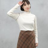 配色メローテレコホルターネックプルオーバー | FashionBerry | 詳細画像10 