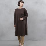 ヘビーウェイトロングスリーブタック使いワンピース | FashionBerry | 詳細画像16 