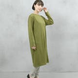 ヘビーウェイトロングスリーブタック使いワンピース | FashionBerry | 詳細画像20 