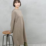 ヘビーウェイトロングスリーブタック使いワンピース | FashionBerry | 詳細画像21 