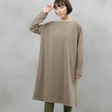 ヘビーウェイトロングスリーブタック使いワンピース | FashionBerry | 詳細画像23 