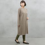 ヘビーウェイトロングスリーブタック使いワンピース | FashionBerry | 詳細画像24 