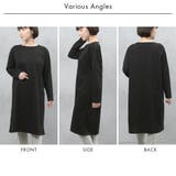 ヘビーウェイトロングスリーブタック使いワンピース | FashionBerry | 詳細画像29 