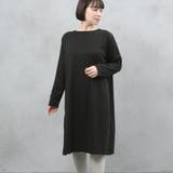 ヘビーウェイトロングスリーブタック使いワンピース | FashionBerry | 詳細画像7 