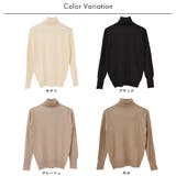 【洗えるニットシリーズ】もちもちニット タートルネックニット | FashionBerry | 詳細画像30