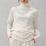 キナリ | 【洗えるニットシリーズ】もちもちニット タートルネックニット | FashionBerry