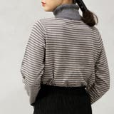 【洗えるニットシリーズ】もちもちニット ボーダータートルネックニット | FashionBerry | 詳細画像11