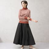 【洗えるニットシリーズ】もちもちニット ボーダータートルネックニット | FashionBerry | 詳細画像19