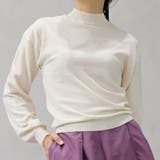 【洗えるニットシリーズ】もちもちニット ドロップショルダークルーネックニット | FashionBerry | 詳細画像21