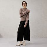 【洗えるニットシリーズ】もちもちニット ドロップショルダークルーネックニット | FashionBerry | 詳細画像31