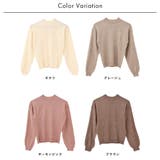 【洗えるニットシリーズ】もちもちニット ドロップショルダークルーネックニット | FashionBerry | 詳細画像36