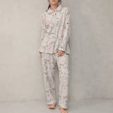 グレー | 着る毛布!ポップアート もこもこ パジャマ 上下セット | FashionBerry