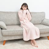 ピンク | モコボア マキシ丈ワンピース | FashionBerry