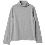 コットン100％フライス素材無地タートルネック長袖Tシャツ | FashionBerry | 詳細画像37 