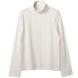 コットン100％フライス素材無地タートルネック長袖Tシャツ | FashionBerry | 詳細画像38 