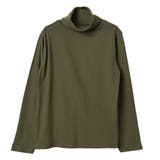 コットン100％フライス素材無地タートルネック長袖Tシャツ | FashionBerry | 詳細画像40 