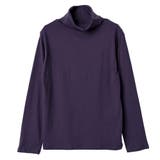 コットン100％フライス素材無地タートルネック長袖Tシャツ | FashionBerry | 詳細画像42 