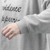 裏起毛ボリューム袖 ホルターネック レタリングロゴスウェットトレーナー | FashionBerry | 詳細画像11 