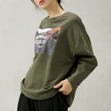 フォトプリント 裏起毛 BIGスウェット | FashionBerry | 詳細画像21 