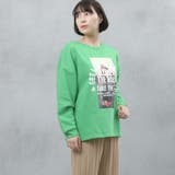 フォトプリント 裏起毛 ビッグシルエットスウェット | FashionBerry | 詳細画像15