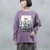 フォトプリント 裏起毛 ビッグシルエットスウェット | FashionBerry | 詳細画像20