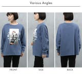 フォトプリント 裏起毛 ビッグシルエットスウェット | FashionBerry | 詳細画像26