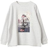 フォトプリント 裏起毛 ビッグシルエットスウェット | FashionBerry | 詳細画像31