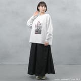 フォトプリント 裏起毛 ビッグシルエットスウェット | FashionBerry | 詳細画像8